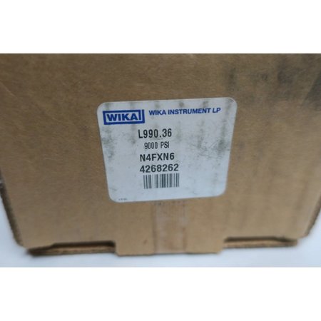 Wika Stainless Diaphragm Seal 9000PSI, L99036 L990.36